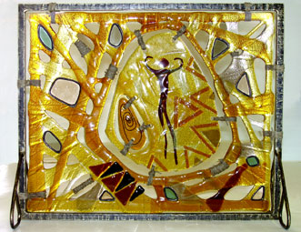 Decorative panel �Involved world�