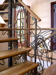 Forged staircase