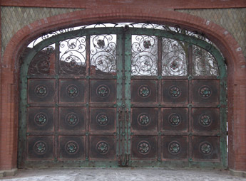 Grilles en fer forg�