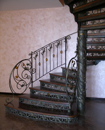 Escalier forg�